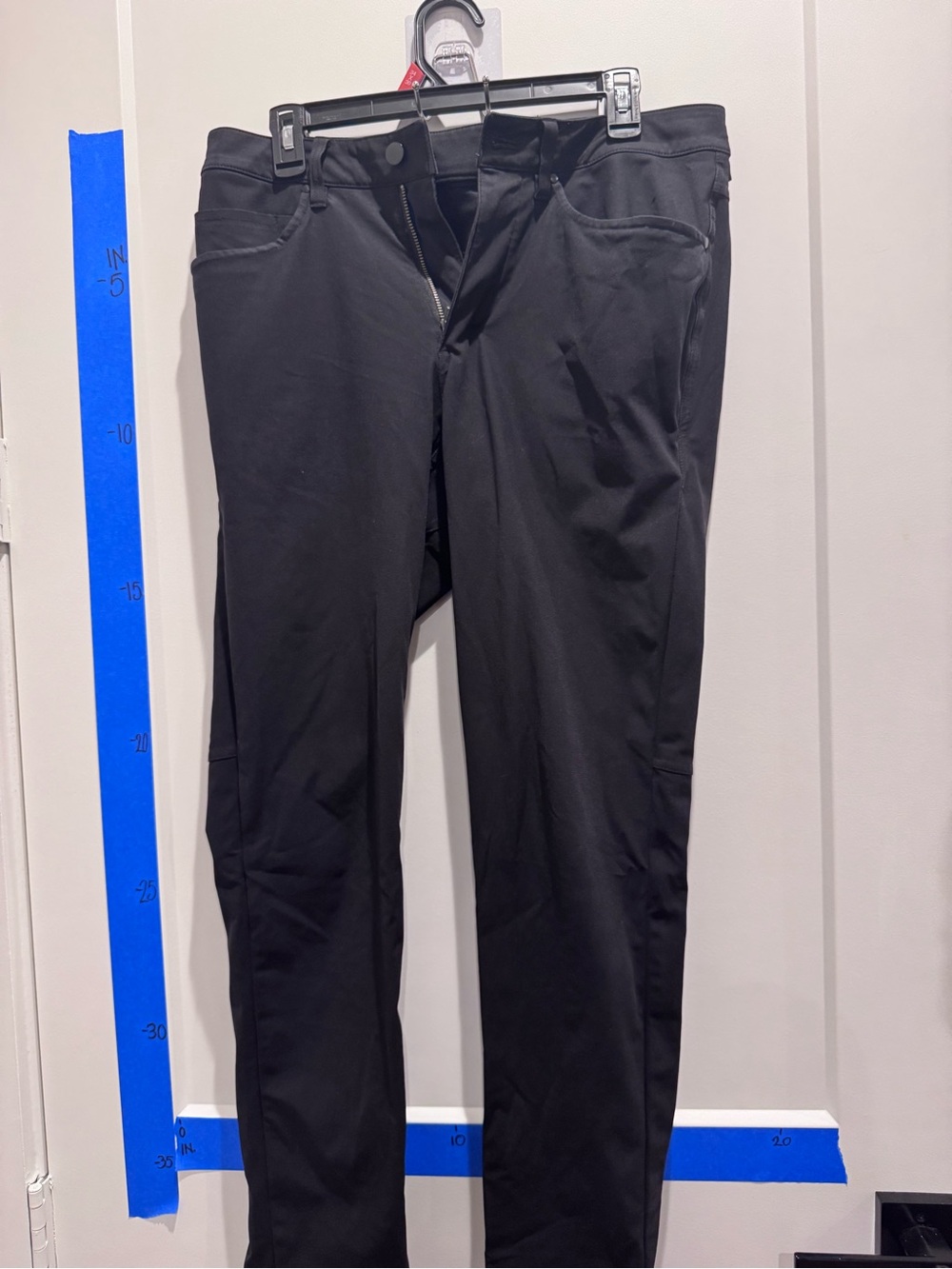 Men's Black lululemon ABC pants